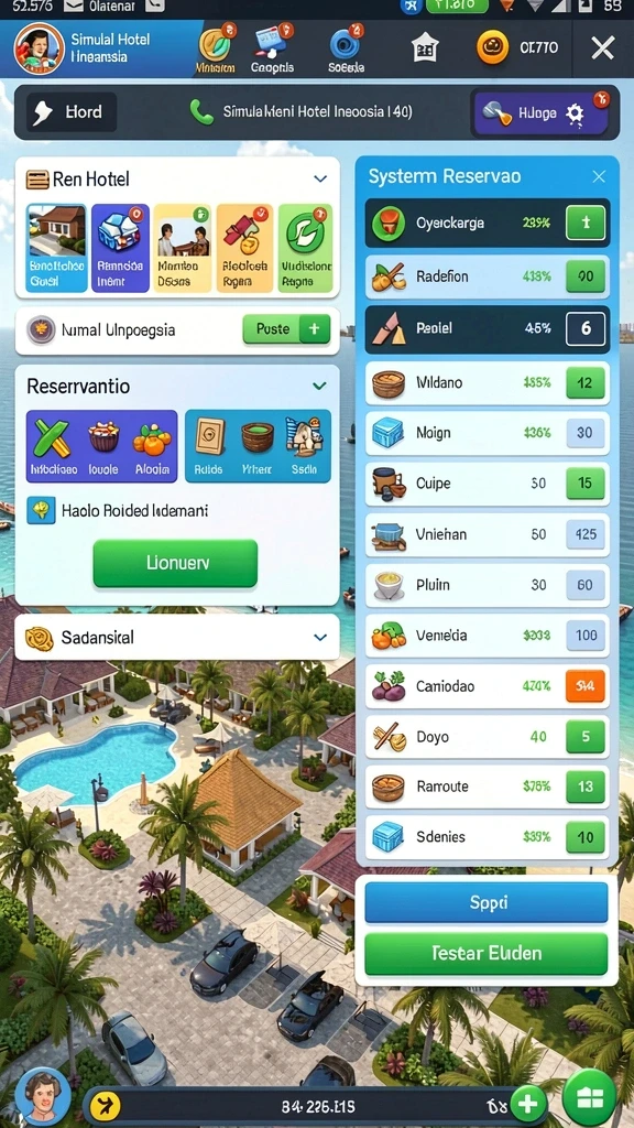 Screenshot memperlihatkan karakter yang telah dikustomisasi.