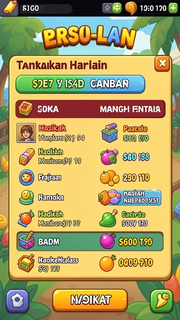 Fitur sosial untuk berinteraksi dengan pemain lain.