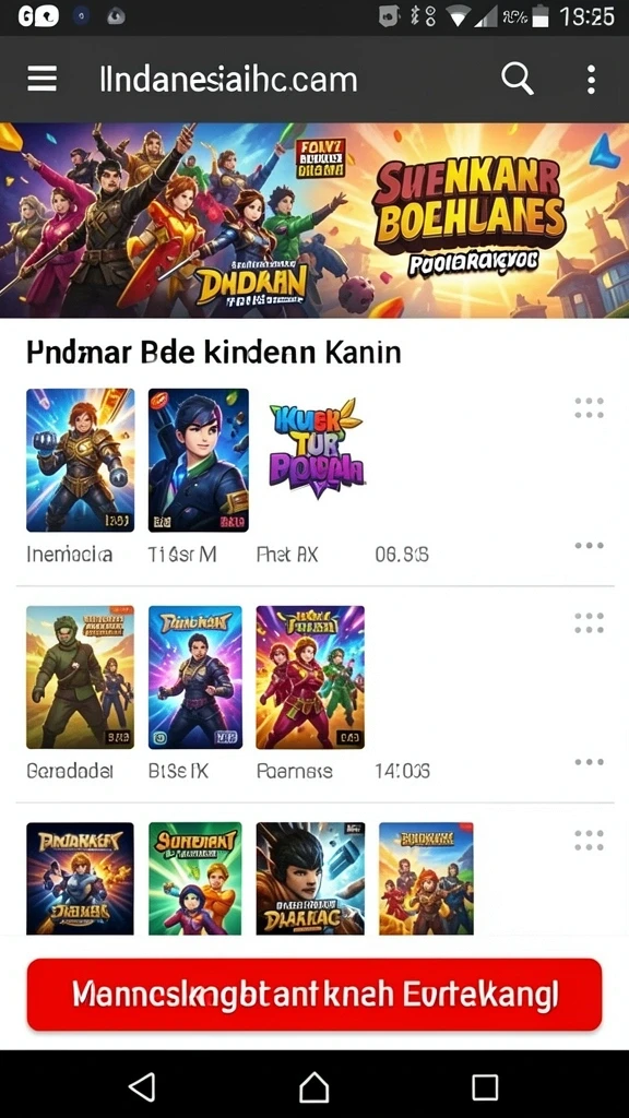 Beragam tema permainan yang menghibur dan unik.