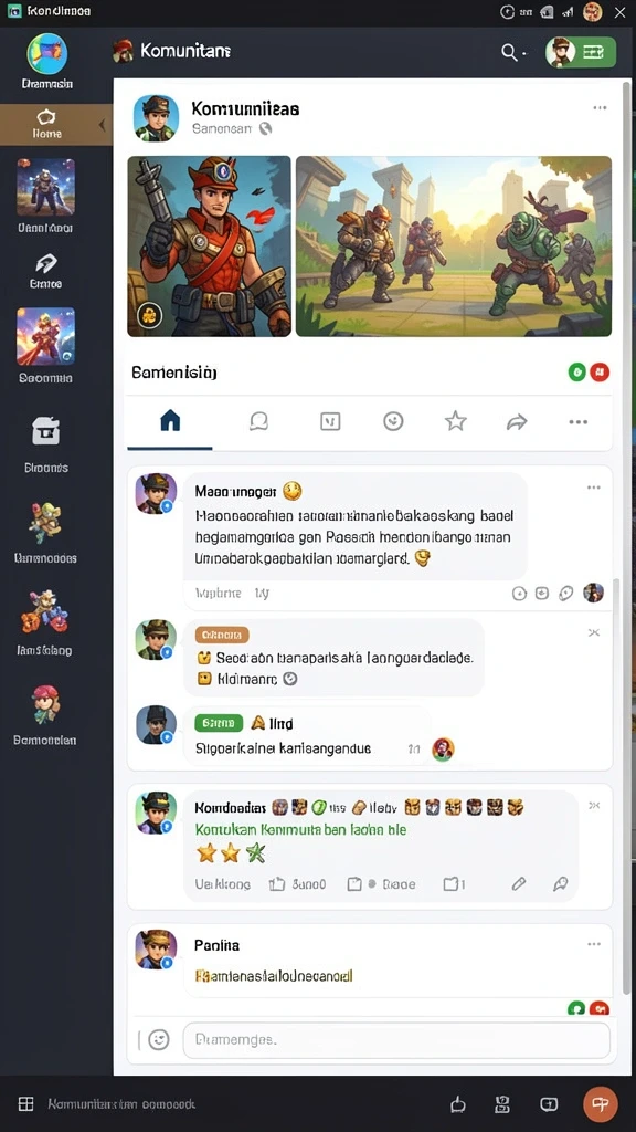 Tampilan antarmuka yang ramah pengguna.