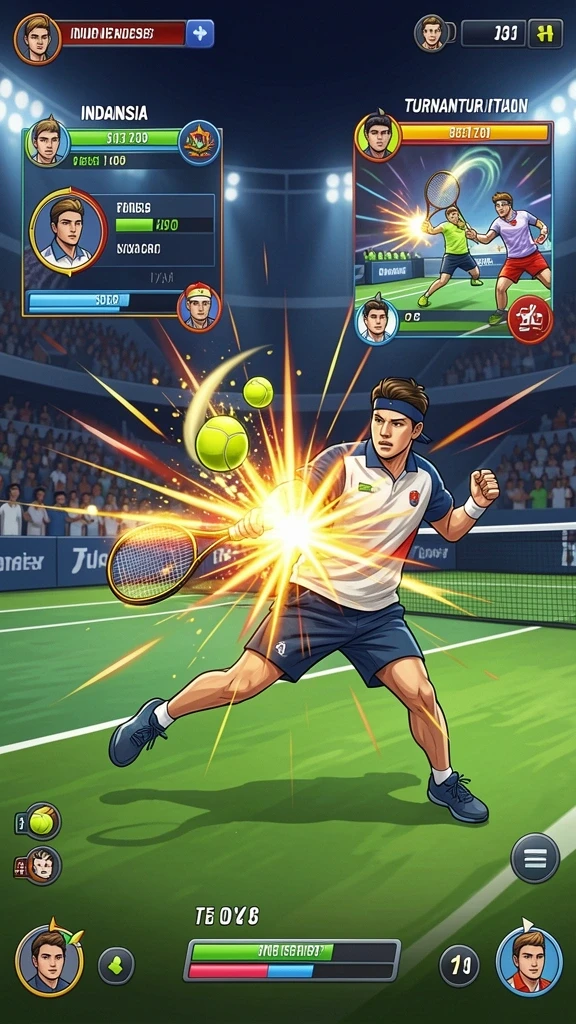 Tangkapan layar dari fitur interaksi multiplayer yang seru.