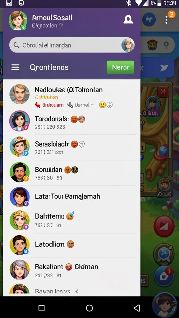 Leaderboard yang memungkinkan pemain bersaing secara nyata.