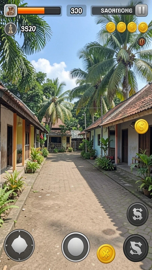 Tampilan grafis level pertama yang memukau.