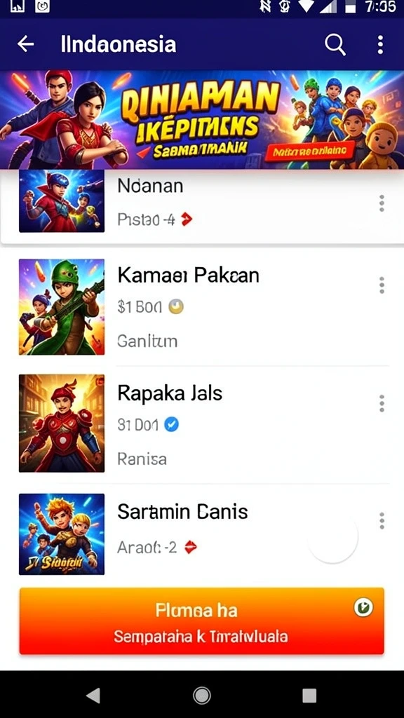 Grafik yang memukau dan animasi halus saat bermain.
