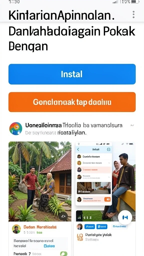Tampilan antarmuka yang intuitif dan mudah digunakan.