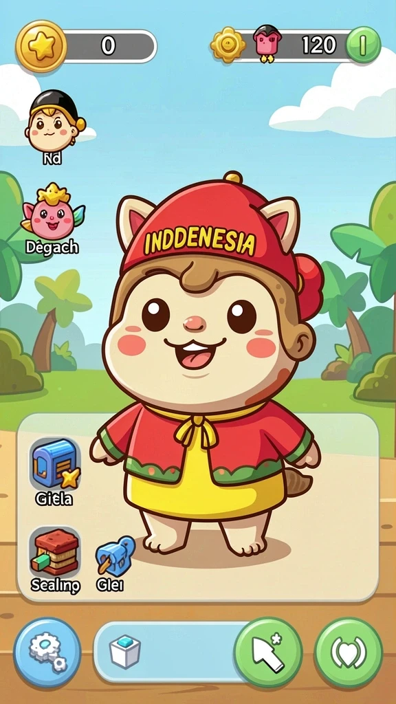 Karakter yang beragam dengan kemampuan unik.