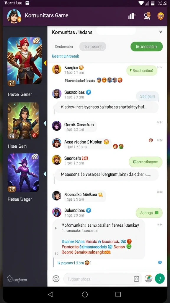Tangkapan layar menampilkan karakter utama dalam misi.
