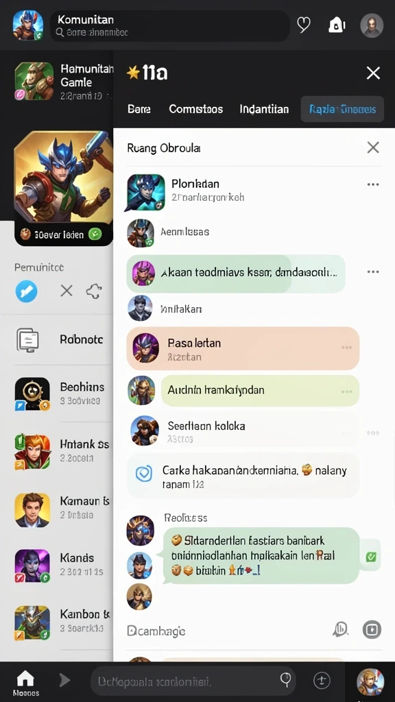 Mode multiplayer seru untuk bersaing dengan teman.
