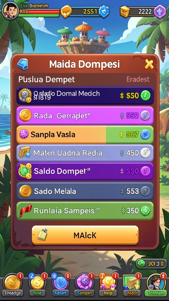 Tampilan grafik yang memukau dalam setiap permainan.