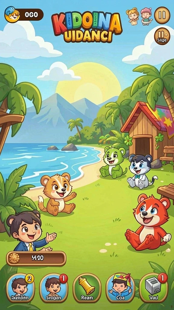 Mode multiplayer yang memungkinkan kolaborasi dengan teman.