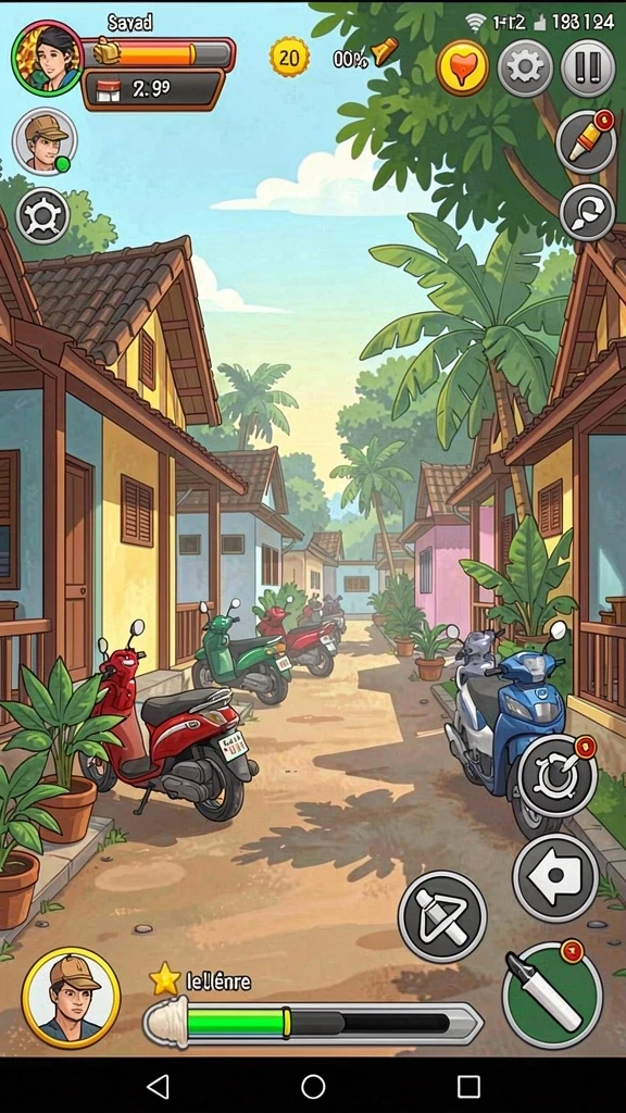 Fitur interaktif untuk berinteraksi dengan teman.