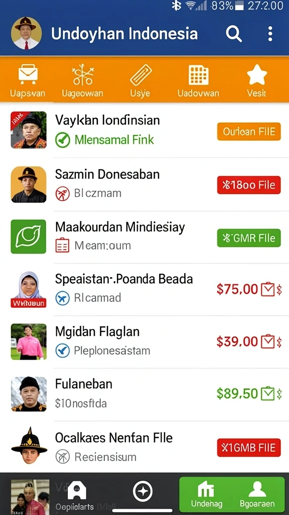 Beragam pilihan game menarik untuk semua usia.