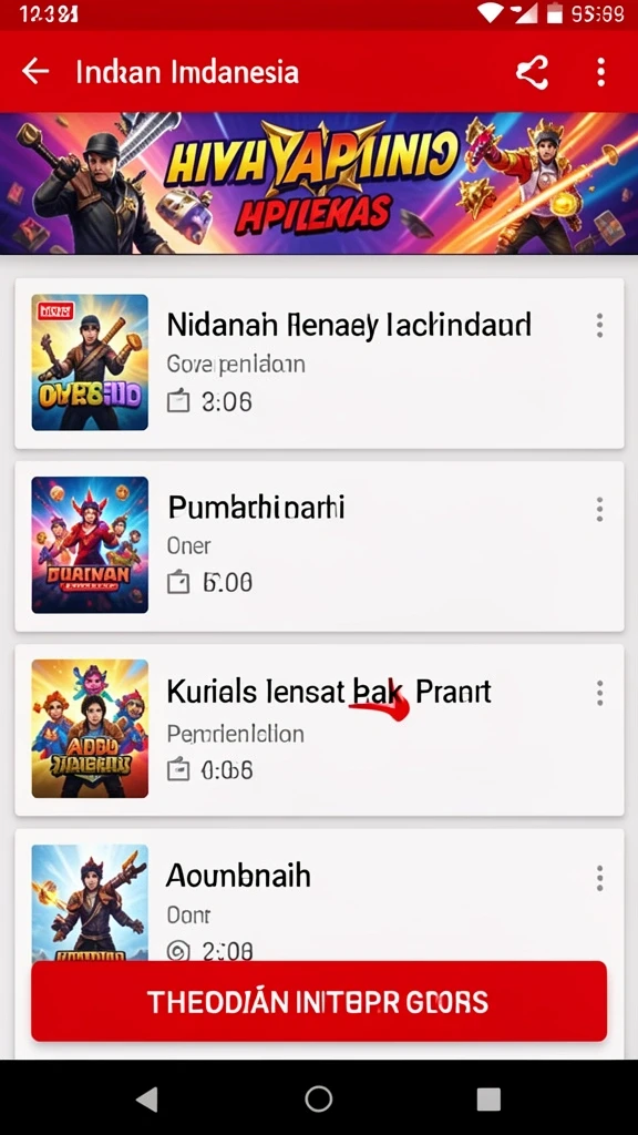 Screenshot menunjukkan karakter utama dalam aksi berani.