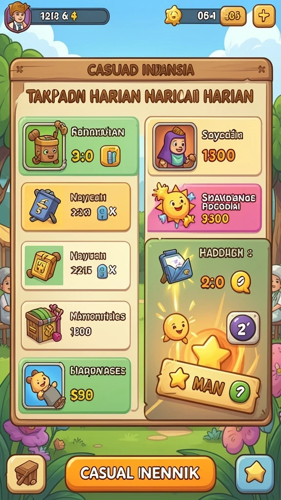 Screenshot menampilkan mode multiplayer dengan banyak pemain.