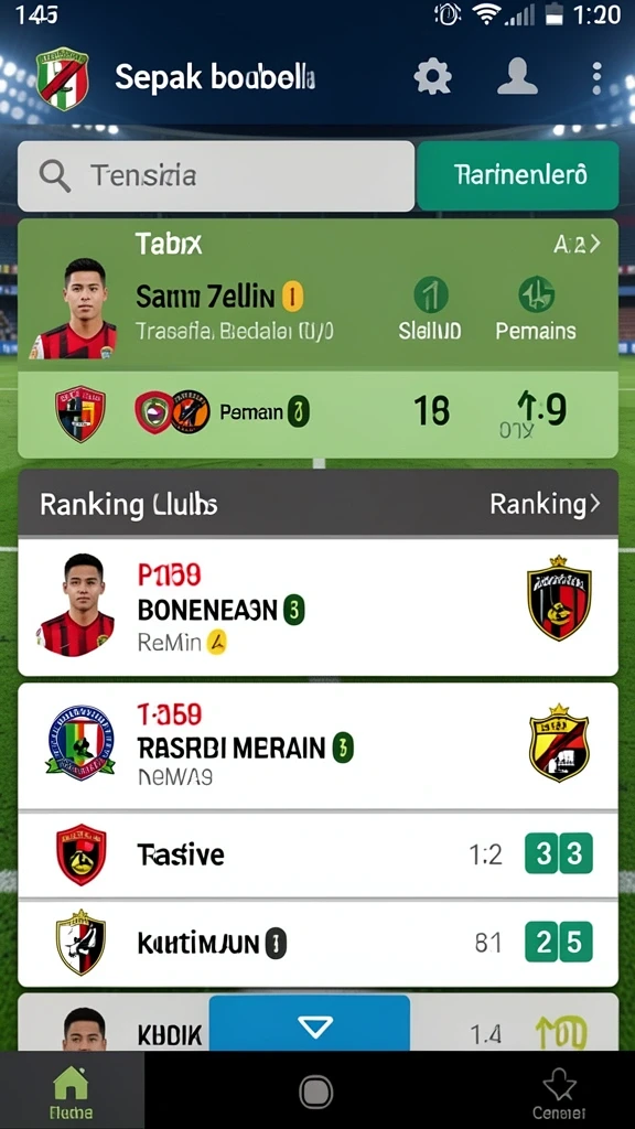 Fitur tantangan harian yang seru dan menarik.