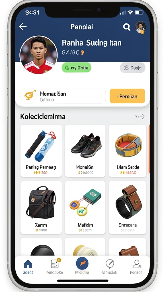 Mode multiplayer untuk bersaing dengan pemain lain.