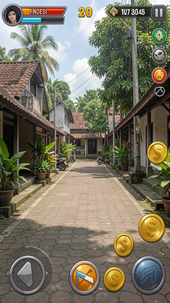 Mode permainan yang memacu adrenalin.