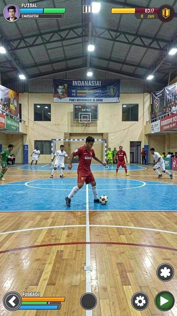 Tampilan menarik dengan warna-warna cerah.