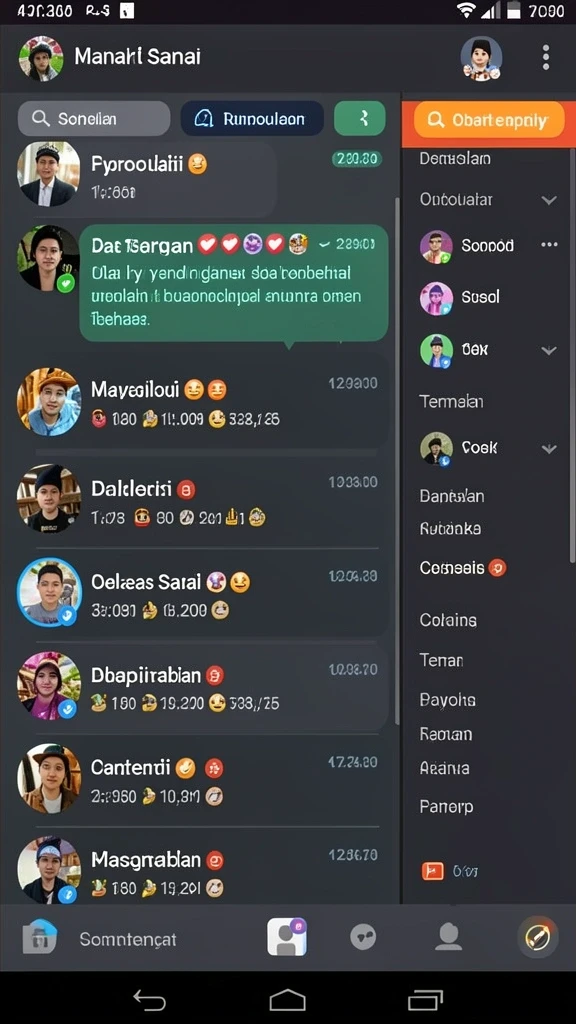 Tampilan antarmuka yang menarik dan mudah digunakan.