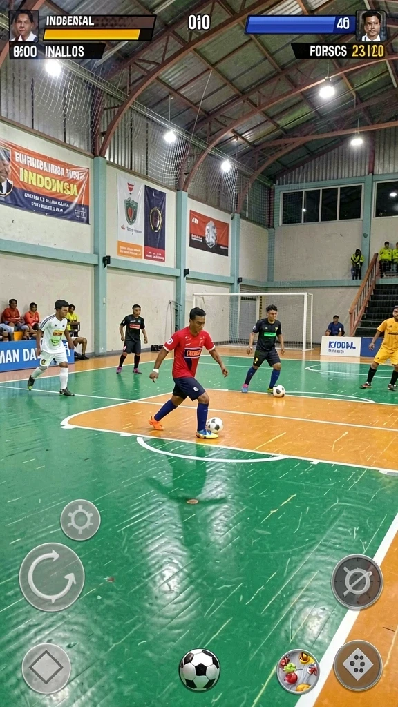 Gameplay seru dengan banyak karakter untuk dipilih.