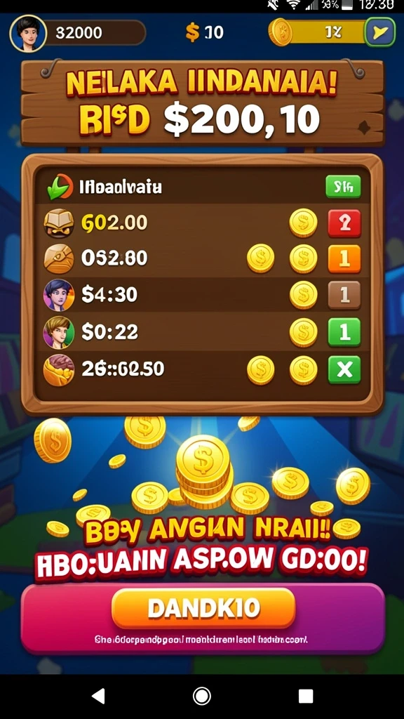 Ilustrasi event turnamen dengan hadiah menawan.