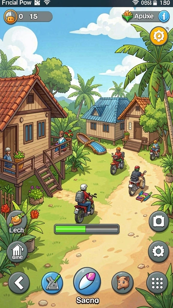 Screenshot menampilkan mode permainan multiplayer yang seru.