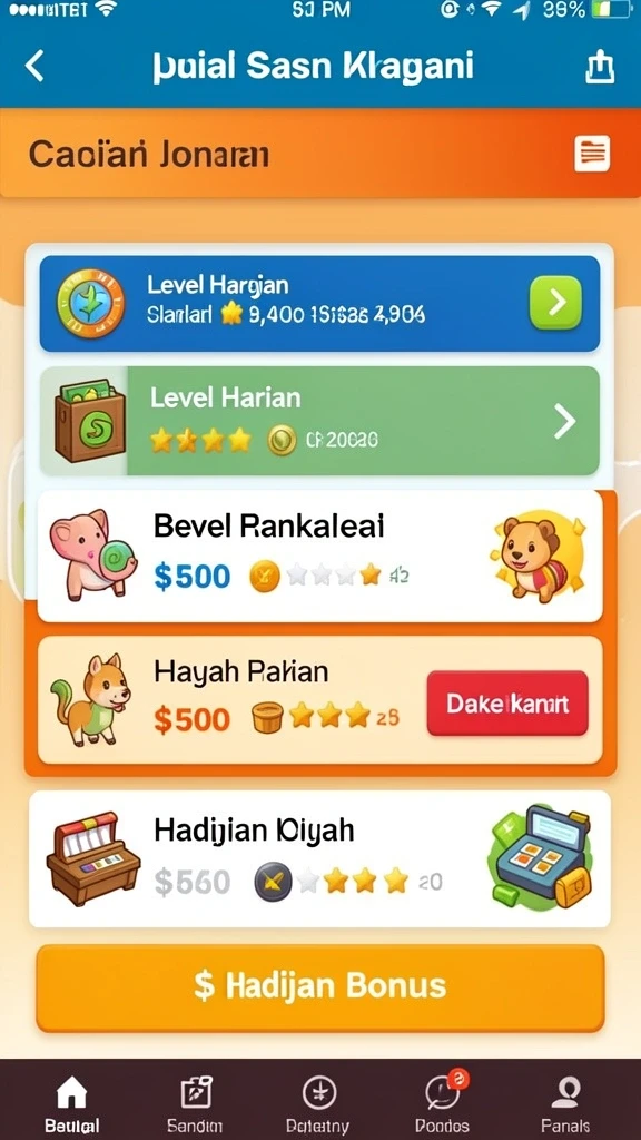 Tangkapan layar memperlihatkan karakter utama dalam aksi.